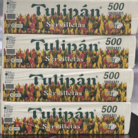 Servilletas Tulipan 500 Unidades